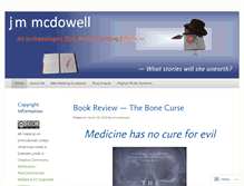 Tablet Screenshot of jmmcdowell.com